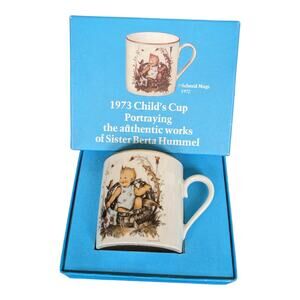 Schmid Berta Hummel Childs Cup First Edition 1973 Collector Vintage